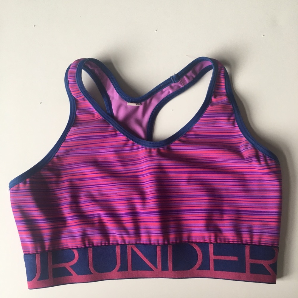 Under Armour girls sports bra size large